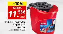 Maskom Supermercados Vileda - cubo + escurridor super fácil oferta
