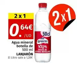 Maskom Supermercados Lanjarón - agua mineral oferta