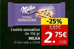 Maskom Supermercados Milka - cookie sensation oferta