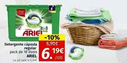 Maskom Supermercados Ariel - detergente capsulas regular oferta