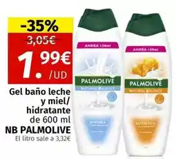 Maskom Supermercados Palmolive - gel bano leche y miel/ hidratante oferta