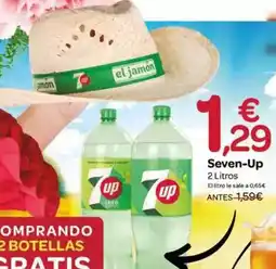 Supermercados El Jamón Seven up - 2 litros oferta