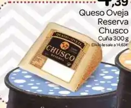 Supermercados El Jamón Chusco - queso oveja reserva oferta