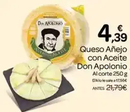 Supermercados El Jamón Don apolonio - queso anejo con aceite oferta