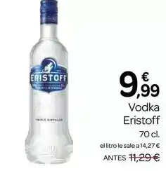 Supermercados El Jamón Eristoff - vodka oferta