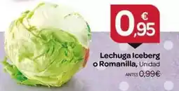 Supermercados El Jamón Lechuga iceberg o romanilla oferta