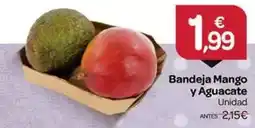 Supermercados El Jamón Bandeja mango y aguacate oferta