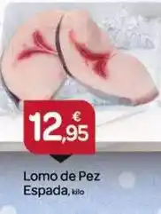 Supermercados El Jamón Lomo de pez espada oferta
