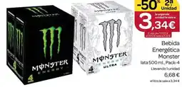 Supermercados El Jamón Monster - bebida energética oferta