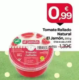 Supermercados El Jamón El jamón - tomate rallado natural oferta