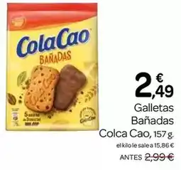 Supermercados El Jamón Cola cao - galletas banadas oferta