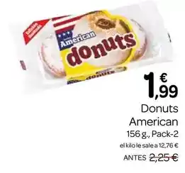 Supermercados El Jamón Donuts american oferta