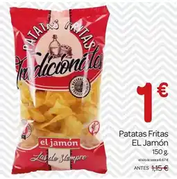 Supermercados El Jamón El jamón - patatas fritas oferta