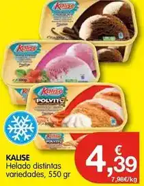 CashDiplo Kalise - helado distintas oferta