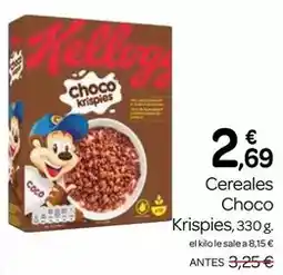 Supermercados El Jamón Kellogg's - cereales choco krispies oferta