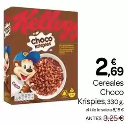 Supermercados El Jamón Kellogg's - cereales choco krispies oferta