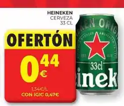 CashDiplo Heineken - cerveza oferta
