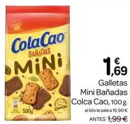 Supermercados El Jamón Cola cao - galletas mini banadas oferta