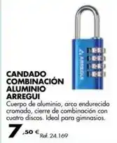 Coferdroza Arregui - candado combinacion aluminio oferta