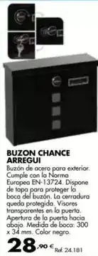 Coferdroza Arregui - buzon chance oferta