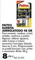 Coferdroza Pattex - barrita arreglatodo oferta
