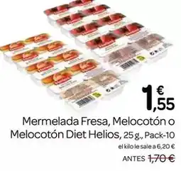 Supermercados El Jamón Helios - mermelada fresa, melocoton o melocoton diet oferta