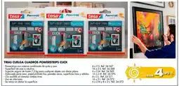 Coferdroza Tesa - tiras cuelga cuadros powerstrips click oferta