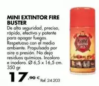 Coferdroza Mini extintor fire buster oferta