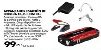Coferdroza Einhell - arrancador estación de energia ce-js 8 oferta