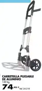 Coferdroza Carretilla plegable de aluminio oferta