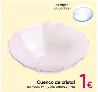 Pepco Cristal - cuenco de oferta