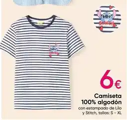 Pepco Stitch - camiseta 100% algodón oferta