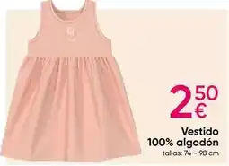 Pepco Vestido 100% algodón oferta