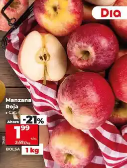 Dia Manzana roja oferta