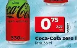 Dia Coca-cola - zero lima oferta
