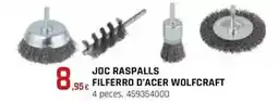 Fes Més Wolfcraft - joc raspalls ,filferro d'acer oferta