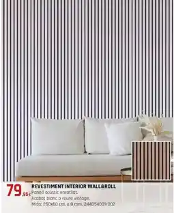 Fes Més Revestiment interior wall&roll oferta