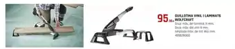 Fes Més Wolfcraft - guillotina vinil i laminats oferta
