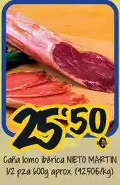Cash Fresh Neto martin - cona lomo ibérica oferta