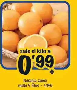 Cash Fresh Naranja zumo oferta