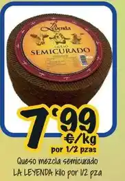 Cash Fresh Leyenda - queso mezcla semicurado oferta