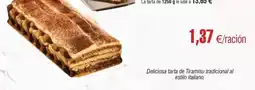 Abordo Deliciasa tarta de tiramisu tradicional al estilo italiano oferta