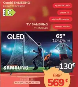 Mi electro Samsung - tq65q64d oferta