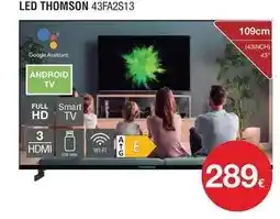 Milar Cecotec - led thomson 43fa2s13 oferta