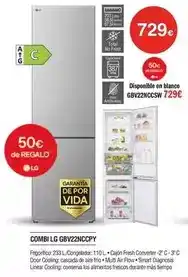 Milar Lg - combi gbv22ncopy oferta