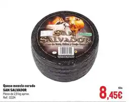 Makro San salvador - queso mezcla curado oferta