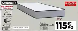 Conforama Somnalis - colchón viscorol air oferta