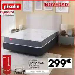 Conforama Pikolin - colchon platea cell oferta