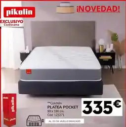 Conforama Pikolin - colchon platea pocket oferta