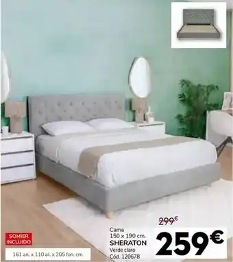 Conforama Cama 150 x 190 cm/ sheraton oferta